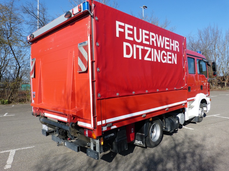 Stadt Ditzingen (Druckversion), Bilder Gerätewagen Transport /  Heimerdingen